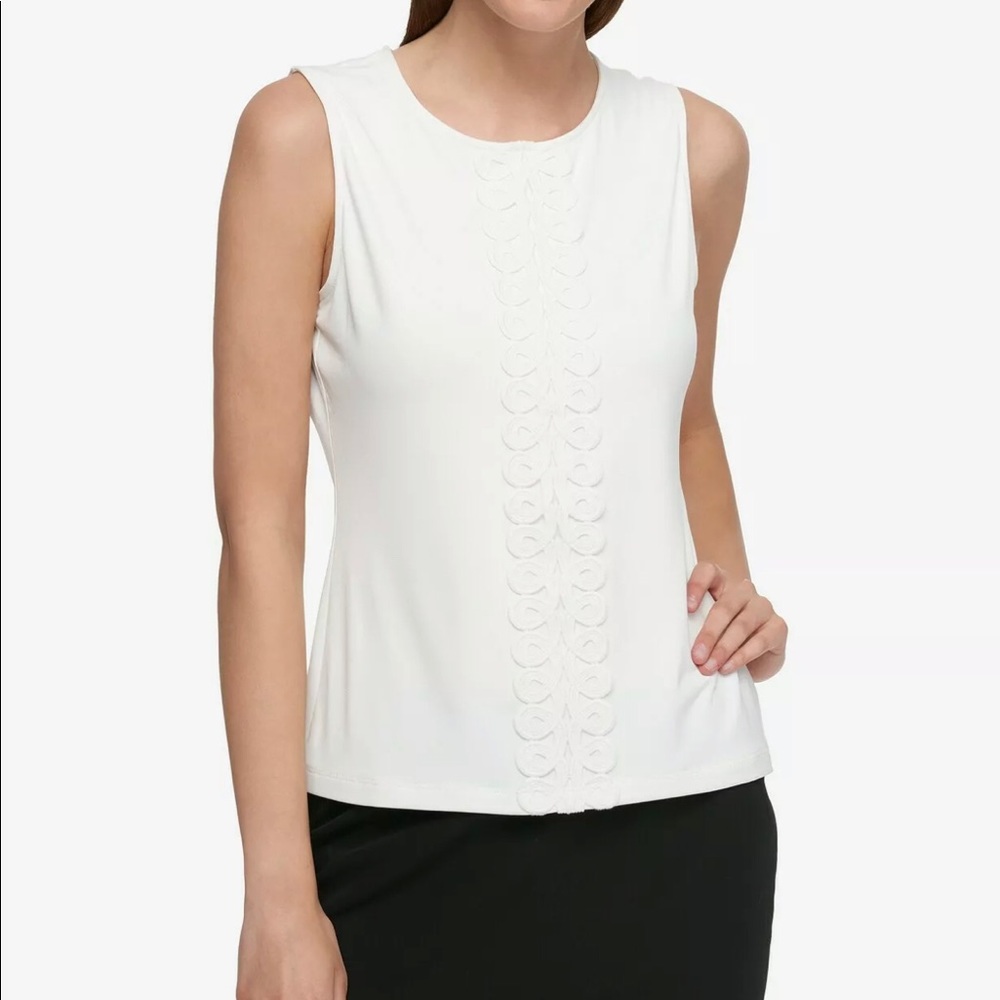 Tommy Hilfiger Braid Trim Top